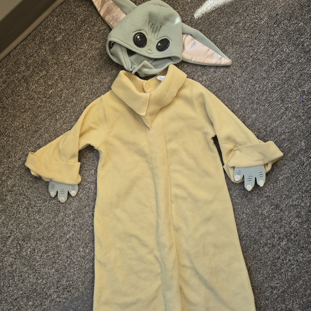Cos-Animefly Kids Baby Yoda/Grogu Mandalorian Outfits for Boys Girls Child